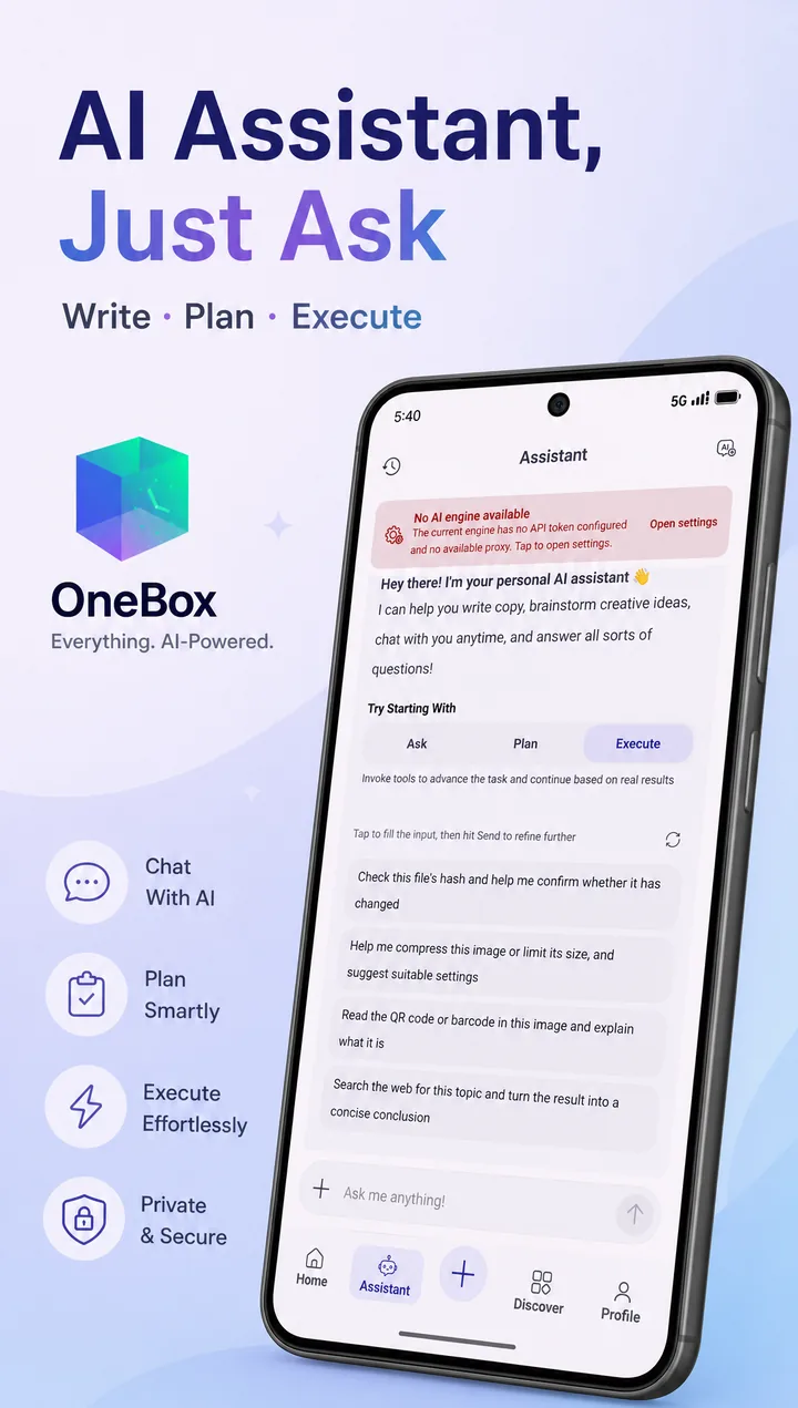 OneBox AI assistant